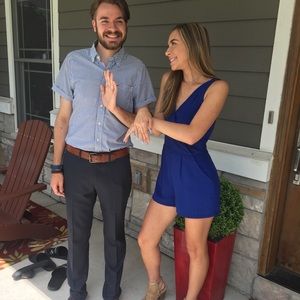 Size Small Blue Romper From Marshall’s